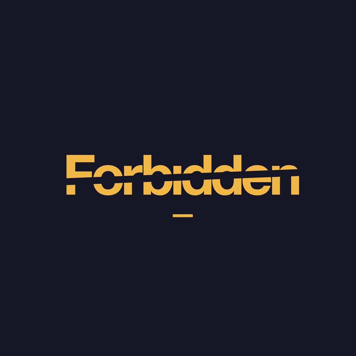 Forbidden Branding Navy